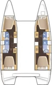 Noleggio Catamarano con o senza skipper Lagoon a Fethiye