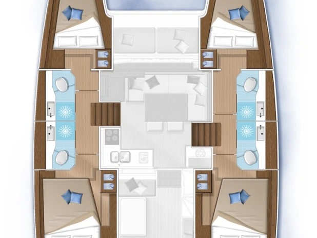 Noleggiare una Lagoon Lagoon 40 a Seget Donji