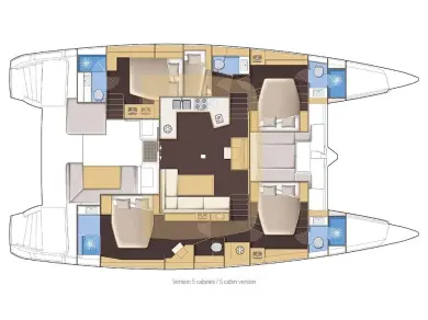 Noleggio a Pirovac – Lagoon Lagoon 52 F su SamBoat