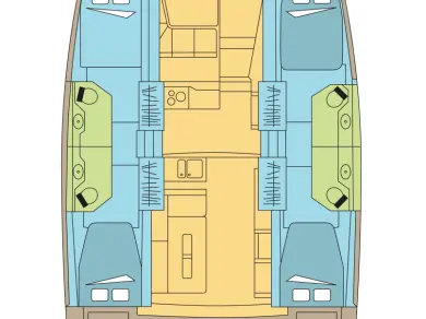 Noleggio Catamarano con o senza skipper Bali a Fethiye