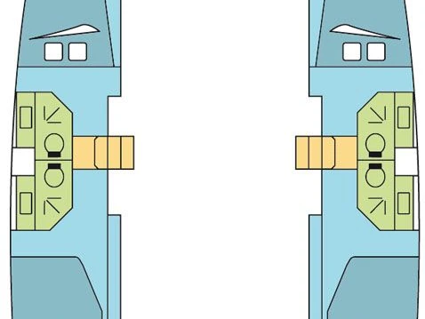 Noleggio Catamarano Bali con patente nautica