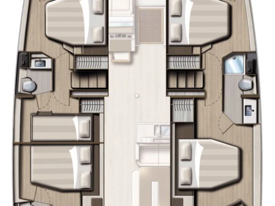 Noleggio Catamarano a Seget Donji – Bali Bali 4.8