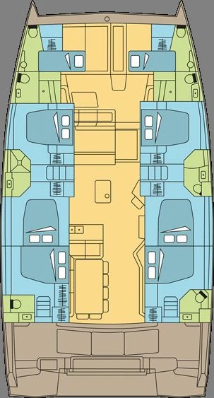 Catamarano a noleggio a Raiatea Island al miglior prezzo