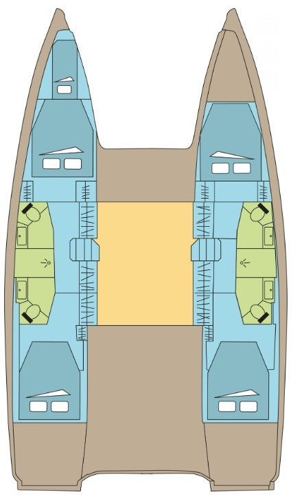 Noleggio Catamarano a Zaton – Excess Excess 13 - 4 + 1 cab.
