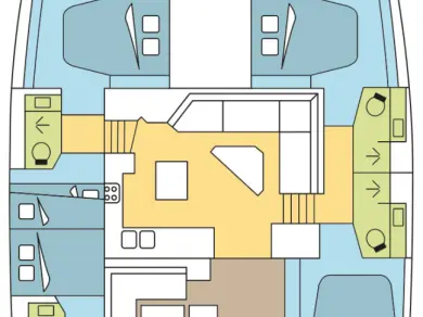 Noleggio Catamarano a Praslin Island – Fountaine Pajot Saona 47