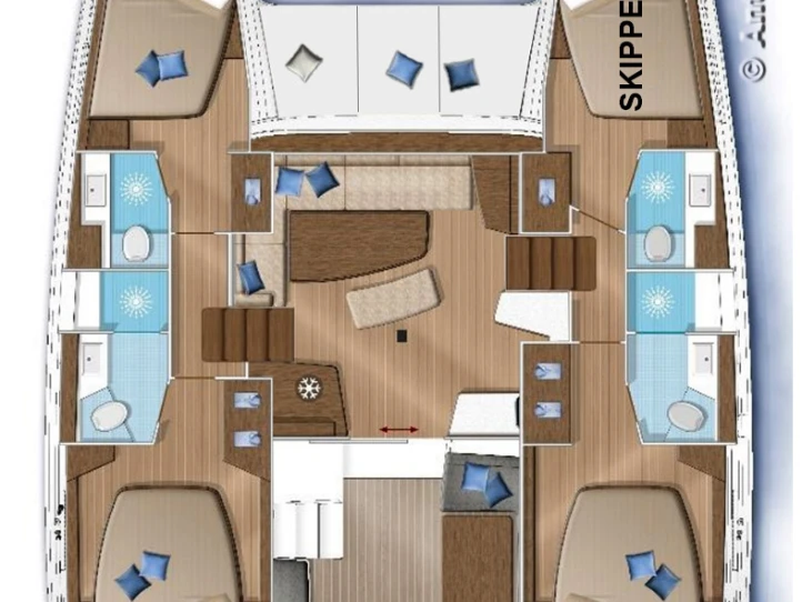 Noleggio a Ermoúpolis – Lagoon Lagoon 42 su SamBoat