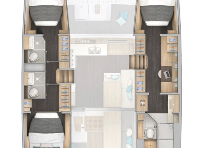 Catamarano a noleggio a Castelli al miglior prezzo