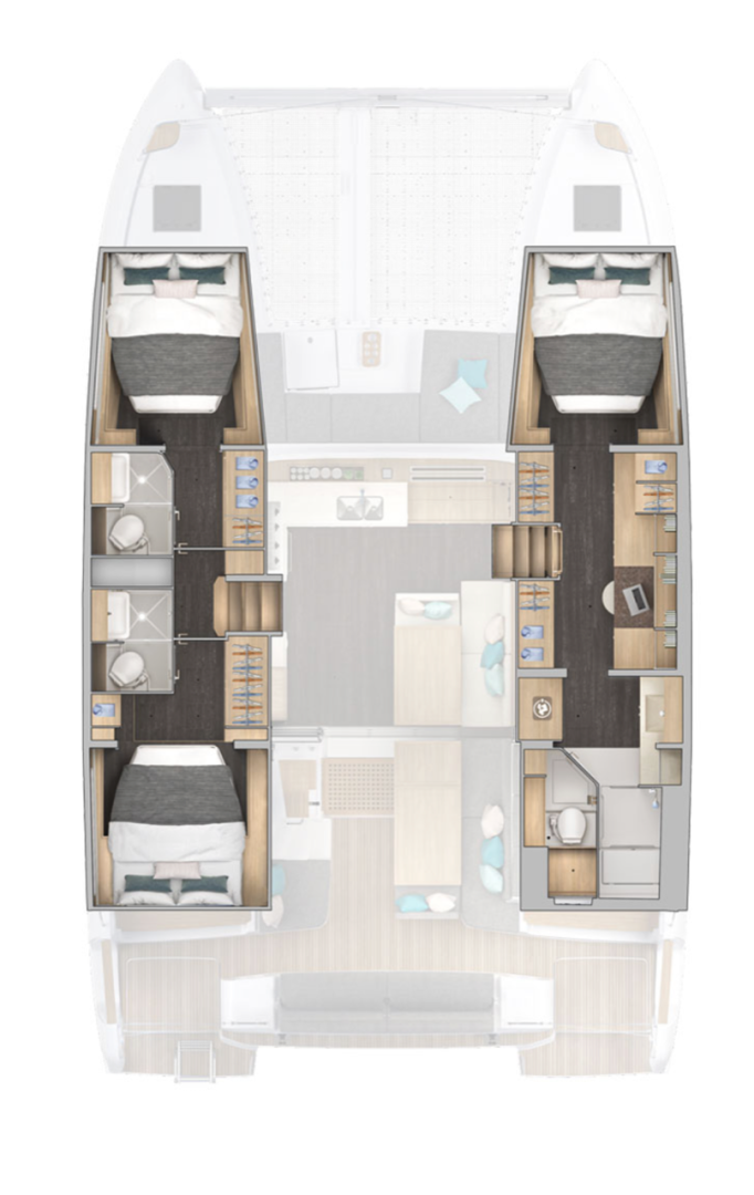 Catamarano a noleggio a Castelli al miglior prezzo