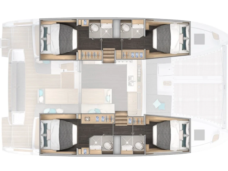 Lagoon Lagoon 43 da affittare a  Castelli