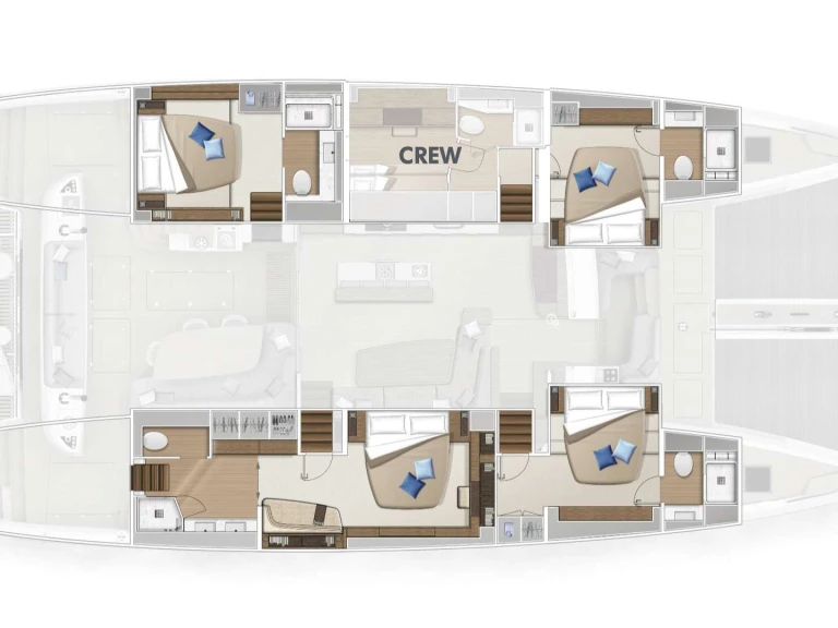 Noleggio Catamarano a Castelli – Lagoon Lagoon Sixty 5