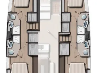 Noleggio Catamarano a Mykonos (Isola) – Bali Bali 4.4