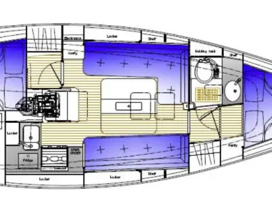 Kavi Yacht Kavi 9 da affittare a  Pola