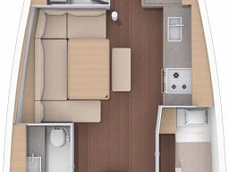 Noleggio Barca a vela a Adaköy – Dufour Dufour 430 Grand Large