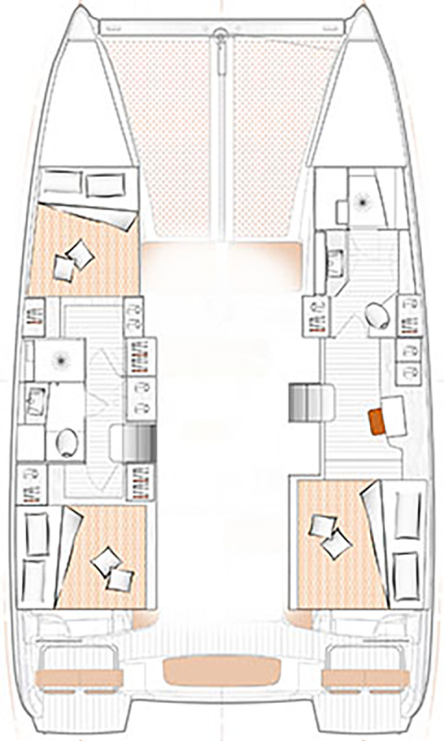 Noleggio Catamarano a Néa Péramos – Excess Excess 11