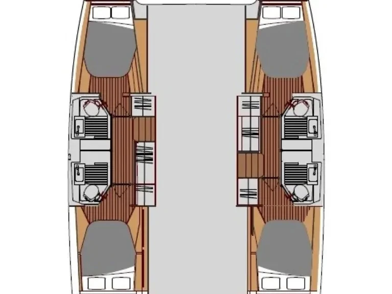 Noleggio Catamarano con o senza skipper Fountaine Pajot a Ðuraševići
