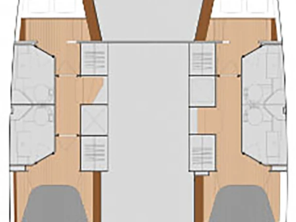 Fountaine Pajot Isla 40 da affittare a  Paros (Isola)