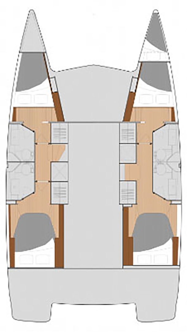 Fountaine Pajot Isla 40 da affittare a  Paros (Isola)