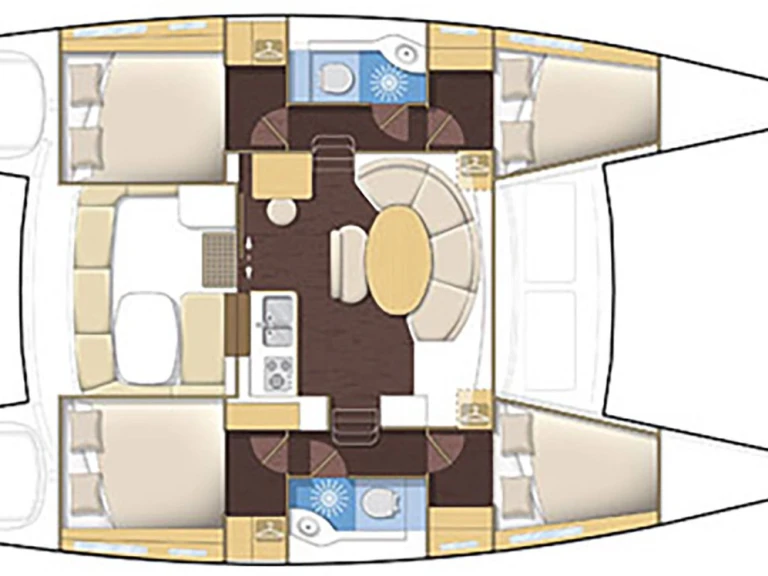Noleggio barche Propriano economico Lagoon 380
