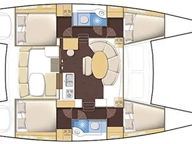 Noleggio barche Propriano economico Lagoon 380