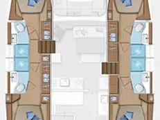 Noleggio Catamarano con o senza skipper Lagoon a Néa Péramos