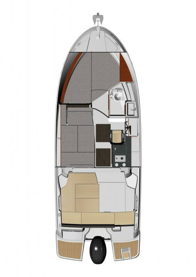 Jeanneau Merry Fisher 795 da affittare a  Trogir