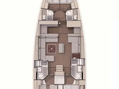 Dufour Dufour 530 da affittare a  Road Town