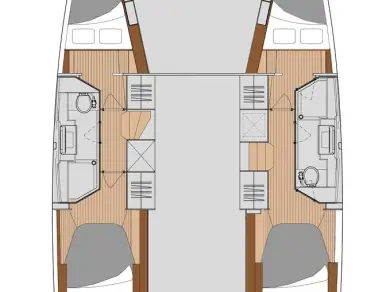 Noleggio Catamarano Fountaine Pajot con patente nautica