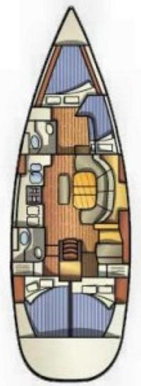 Noleggio Barca a vela Bénéteau con patente nautica