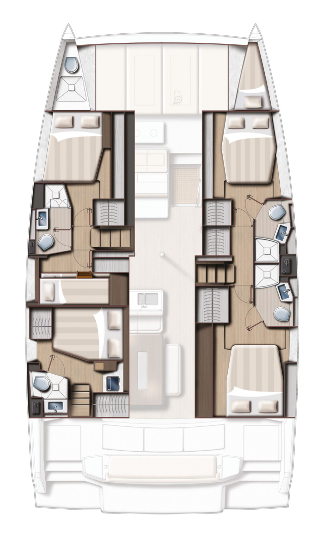 Noleggio Catamarano con o senza skipper Bali a Belize City