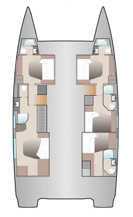 Noleggio barche Fountaine Pajot Aura 51 a Belize City su Samboat