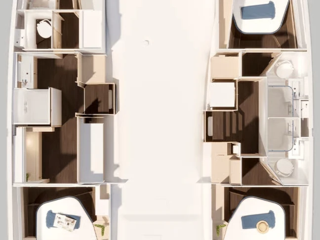 Noleggiare una Fountaine Pajot Fountaine Pajot FP 44 Maestro - 3 cab. a Frenchtown