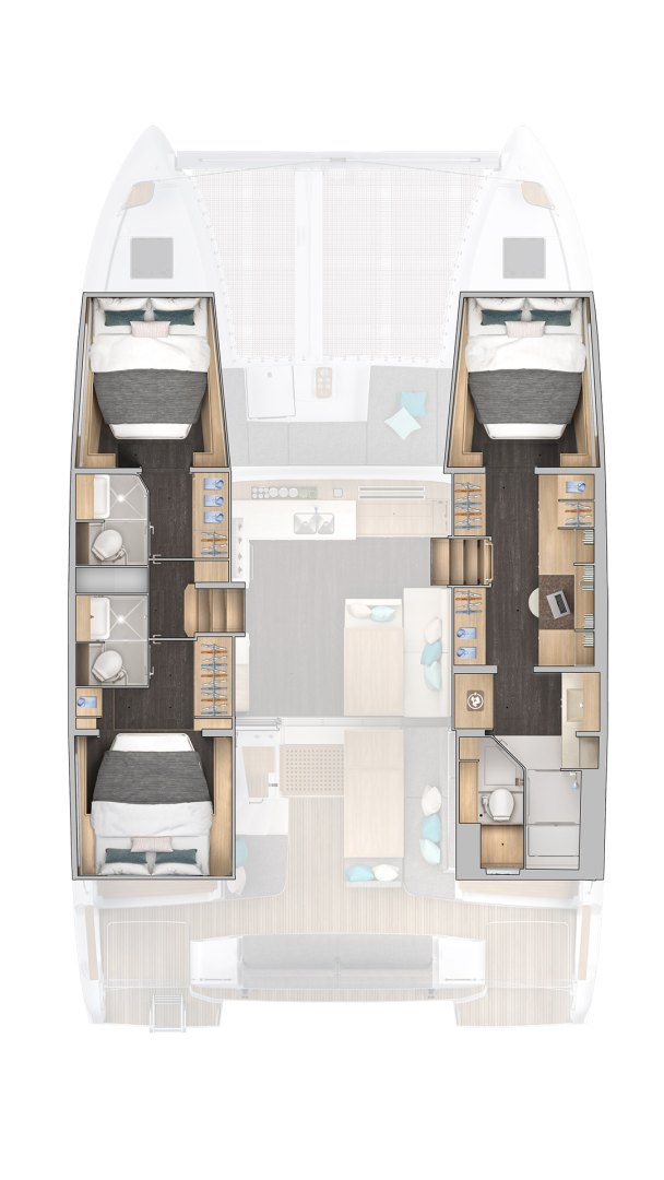 Noleggio a Marsh Harbour – Lagoon Lagoon 43 su SamBoat