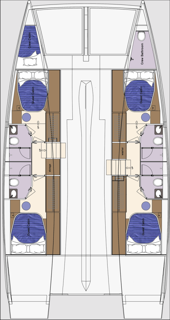 Noleggio barche HeySea Seaview 50 a Marsh Harbour su Samboat