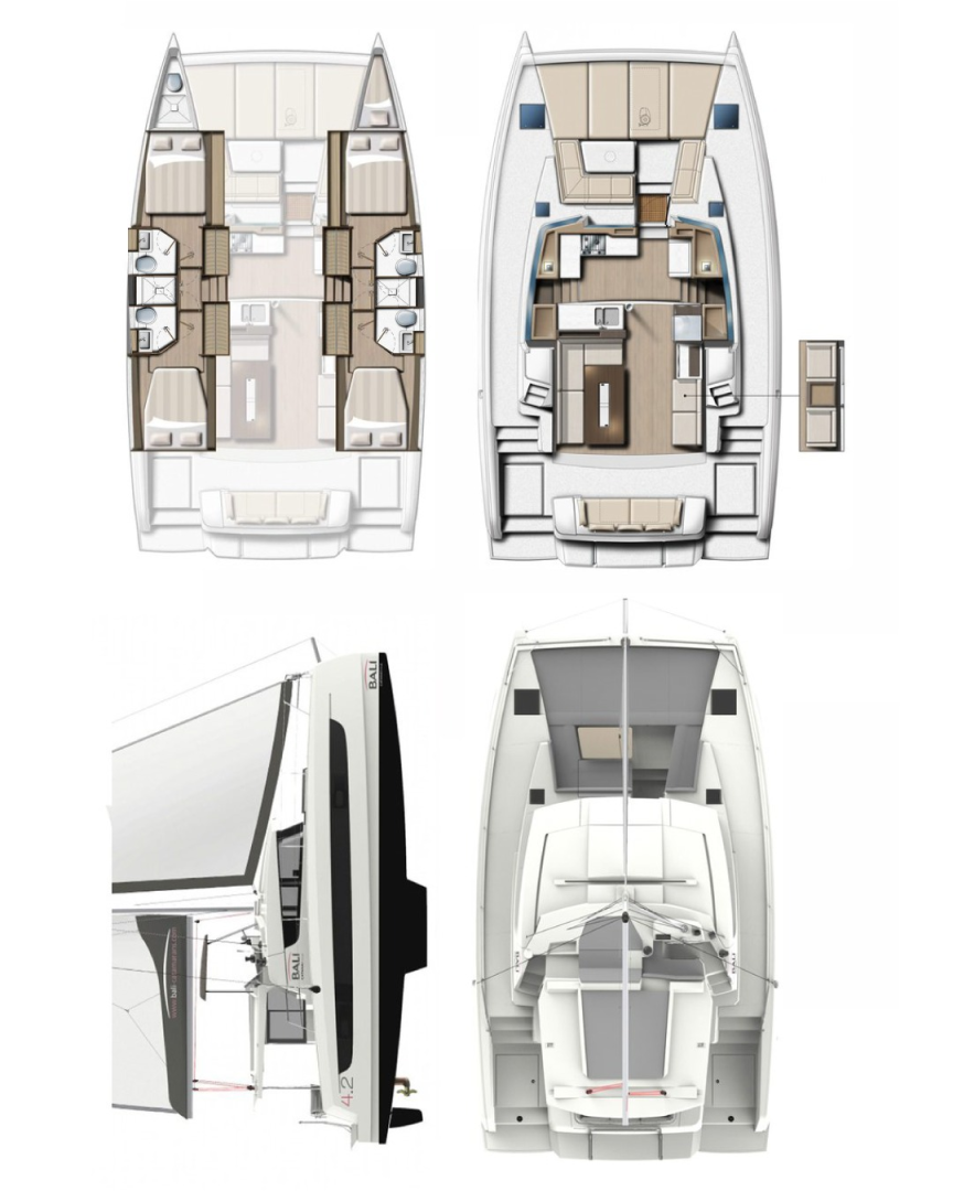 Noleggio barche Bali Bali 4.2 a Marmaris su Samboat