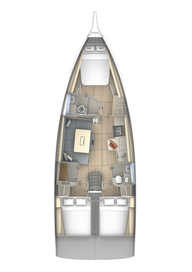 Noleggiare una Dufour Dufour 41 a Marsiglia