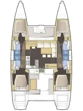 Noleggio Catamarano con o senza skipper Lagoon a Rogosnizza