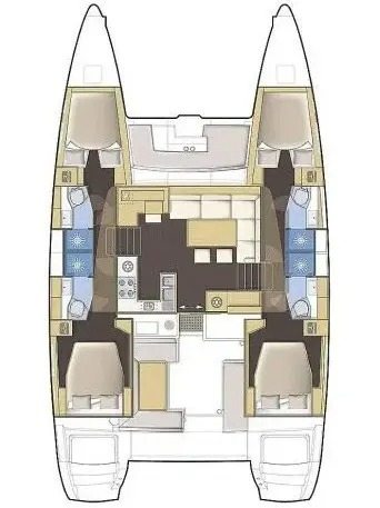 Noleggio Catamarano con o senza skipper Lagoon a Rogosnizza