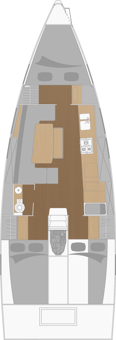 Noleggio Barca a vela Jpk con patente nautica