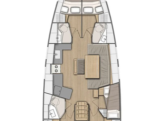 Noleggio Barca a vela con o senza skipper Bénéteau a Préveza