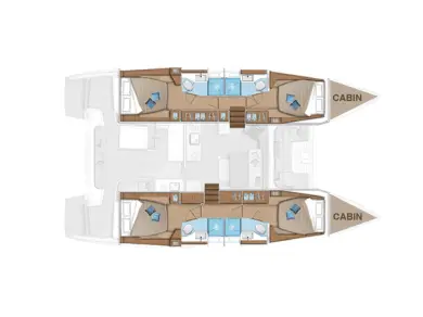 Lagoon Lagoon 46 da affittare a  Parish of Saint George