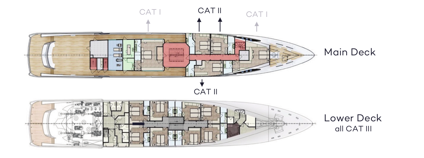 Noleggio Yacht di lusso a Spalato – Custom Made ICY 55