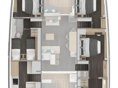 Noleggio Catamarano a Portisco – Lagoon Lagoon 60