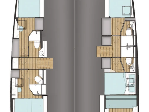 Noleggiare una Wave Catamarans Wave 50 - 5 cab. a Olbia