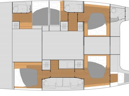 Noleggio Catamarano a Parham Town – Fountaine Pajot Tanna 47