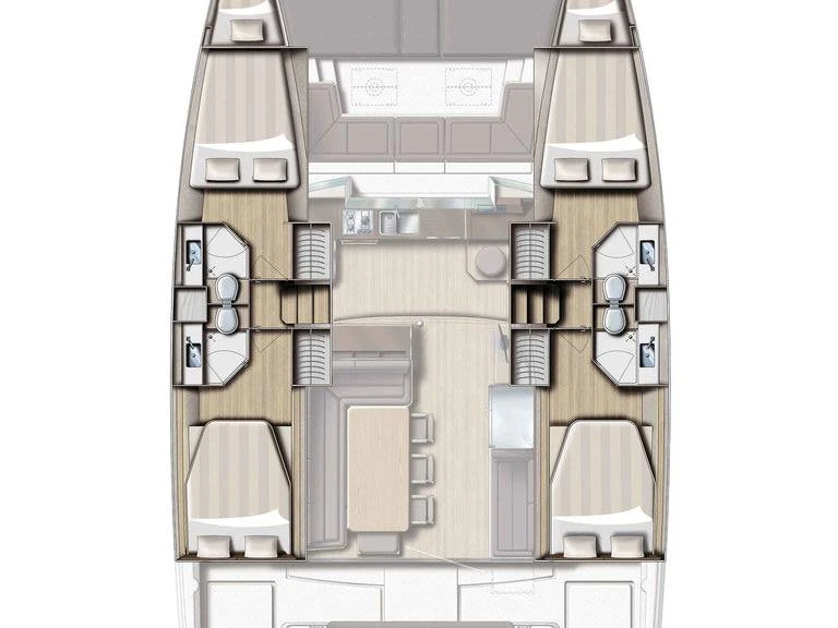 Noleggio Catamarano a Capo d'Orlando – Bali Bali 4.3