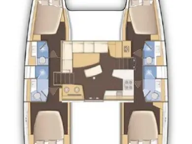 Lagoon Lagoon 42 da affittare a  Capo d'Orlando