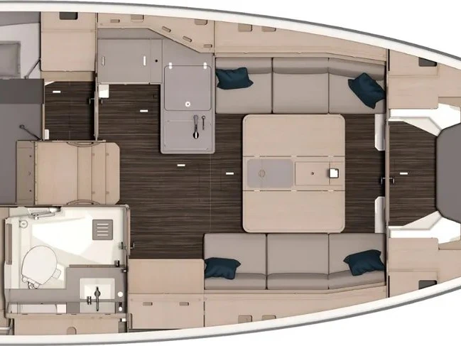 Dufour Dufour 37 da affittare a  Palermo