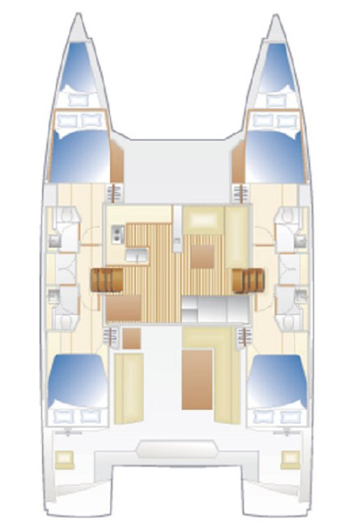 Noleggio Catamarano con o senza skipper Nautitech a Gouviá