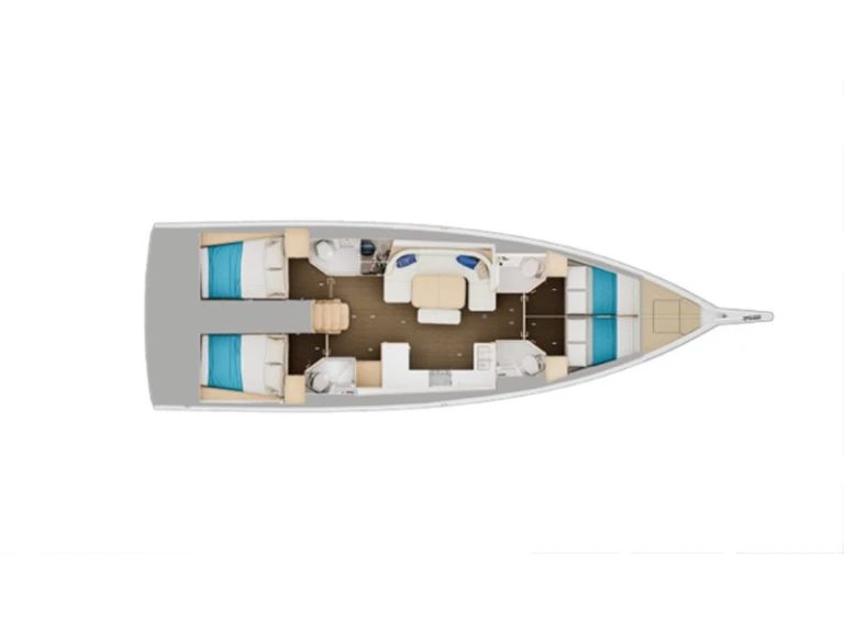 Noleggio barche Jeanneau Sun Odyssey 455 a Sukošan su Samboat