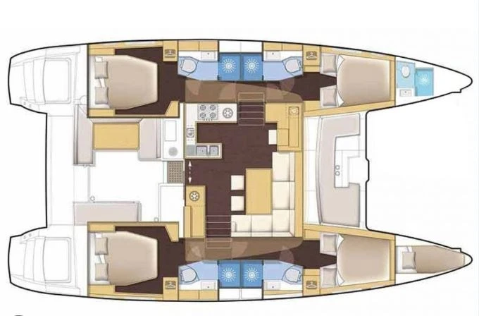 Noleggiare una Lagoon Lagoon 46 a Lávrio